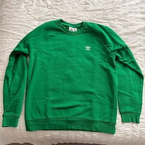 Adidas Vibrant Green Crewneck Sweater
